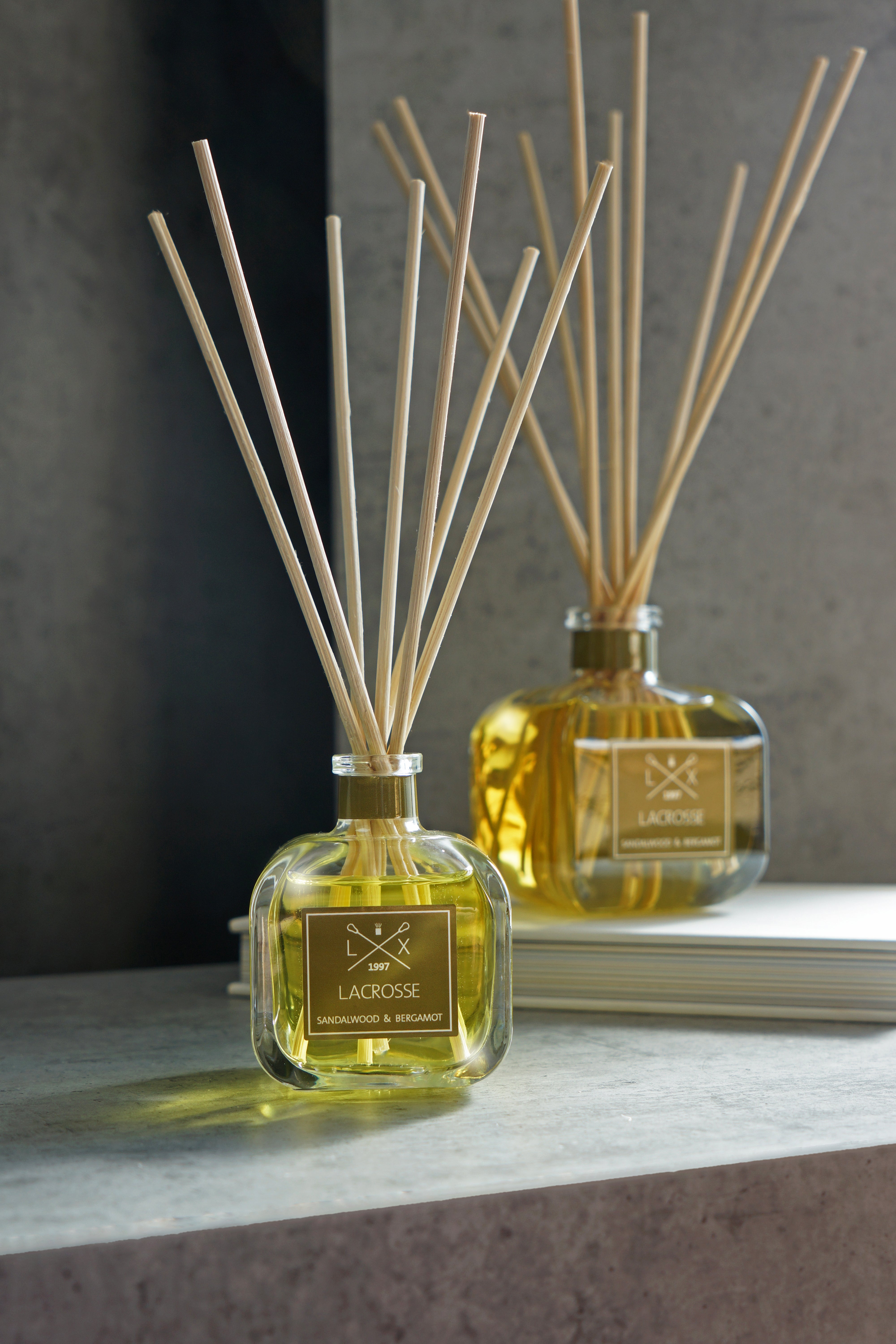מפיץ ריח 100 מיל LACROSSE Sandalwood & Bergamot NEW