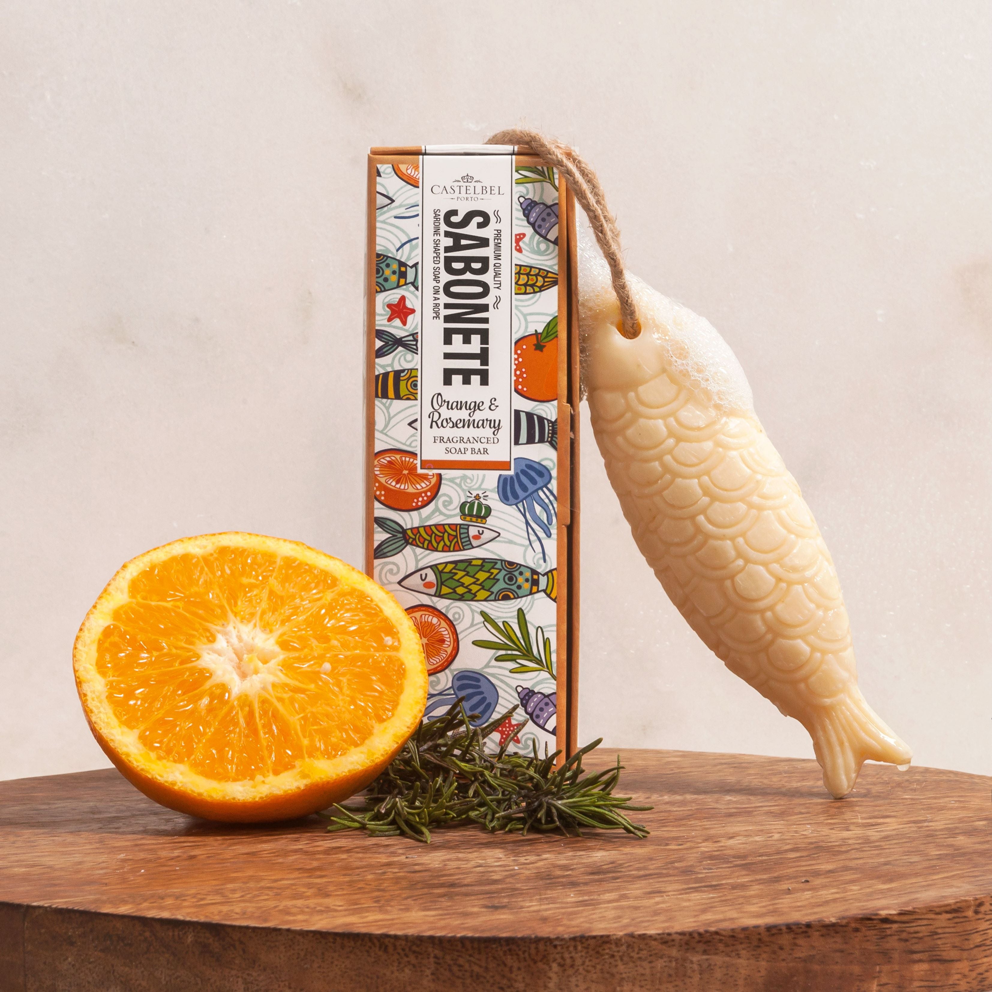 סבון סרדין Orange & Rosemary CASTELBEL