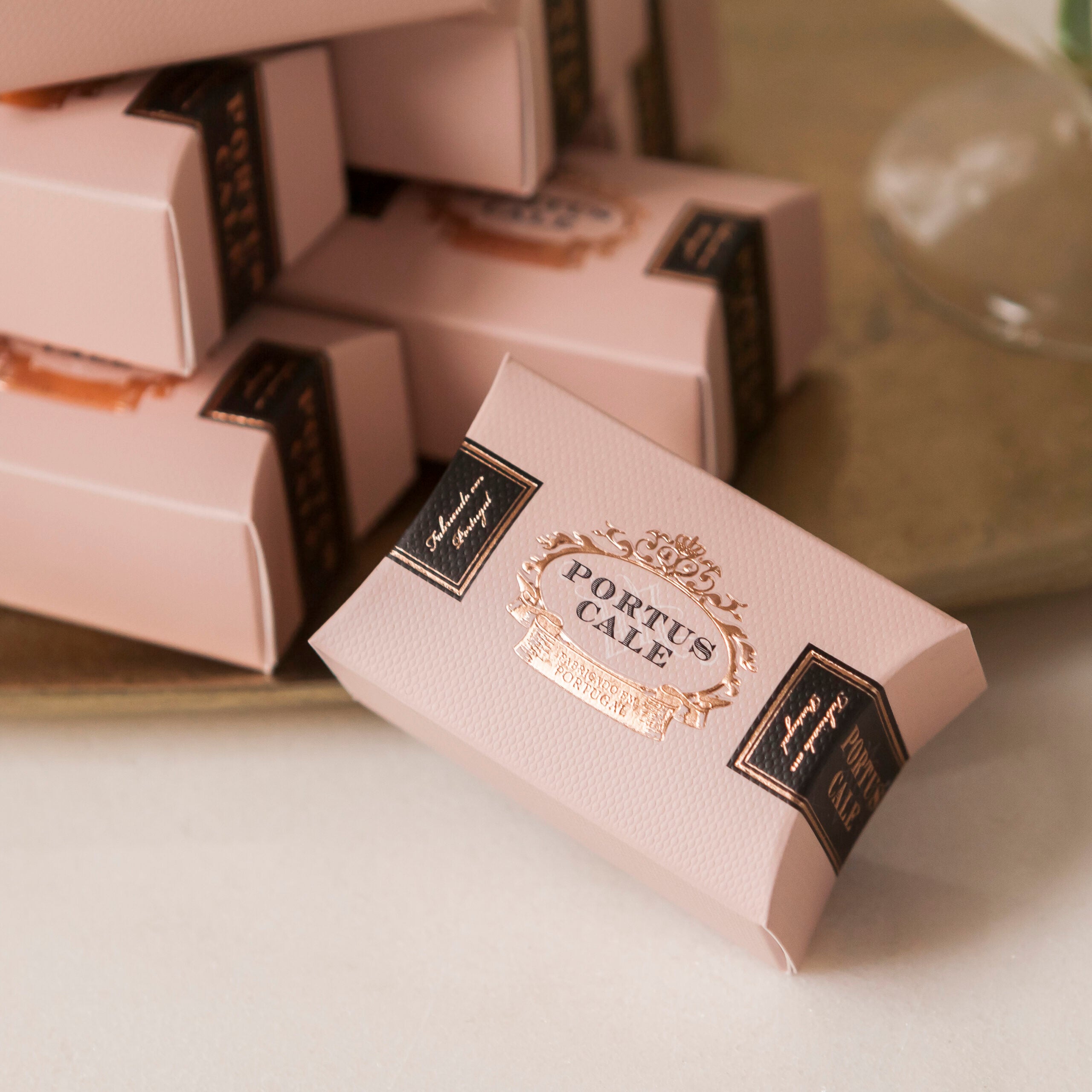 סבון אירוח 40 גרם Portus Cale Rose Blush