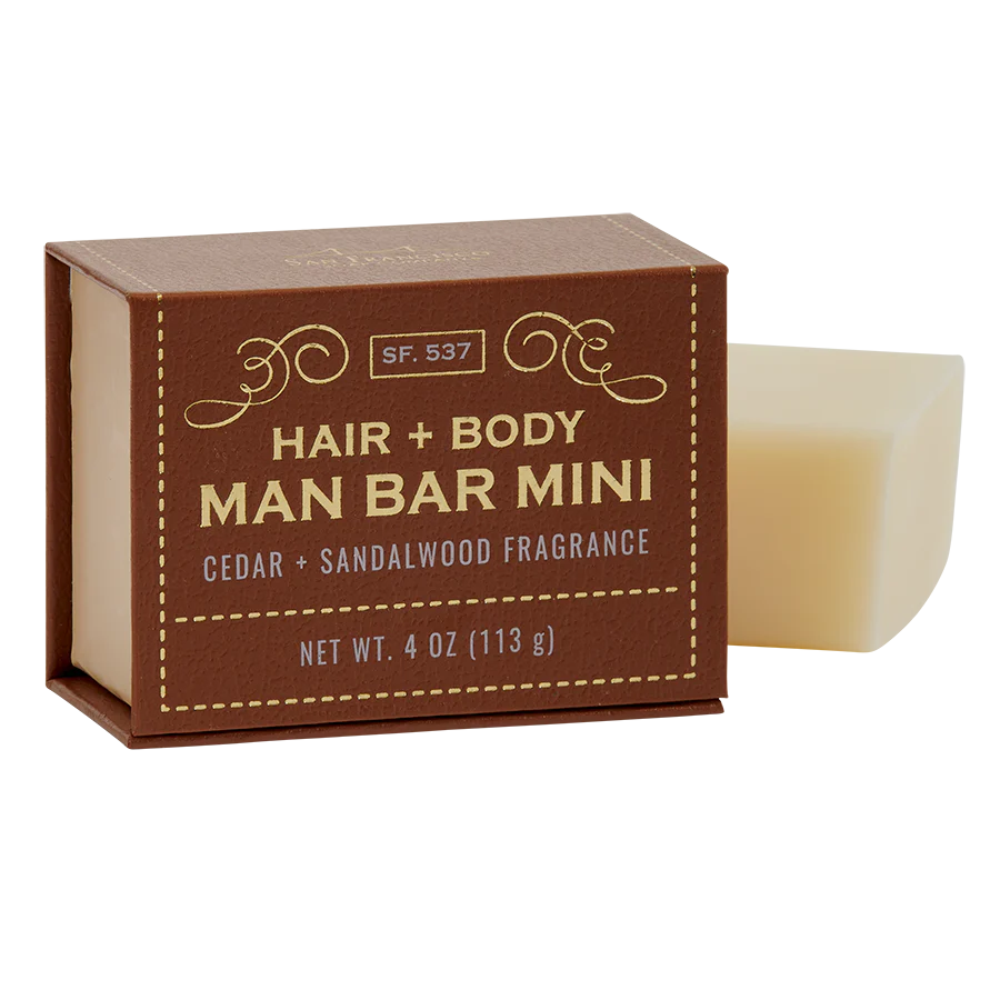 שמפו בר "Man Bar" Cedar & Sandalwood