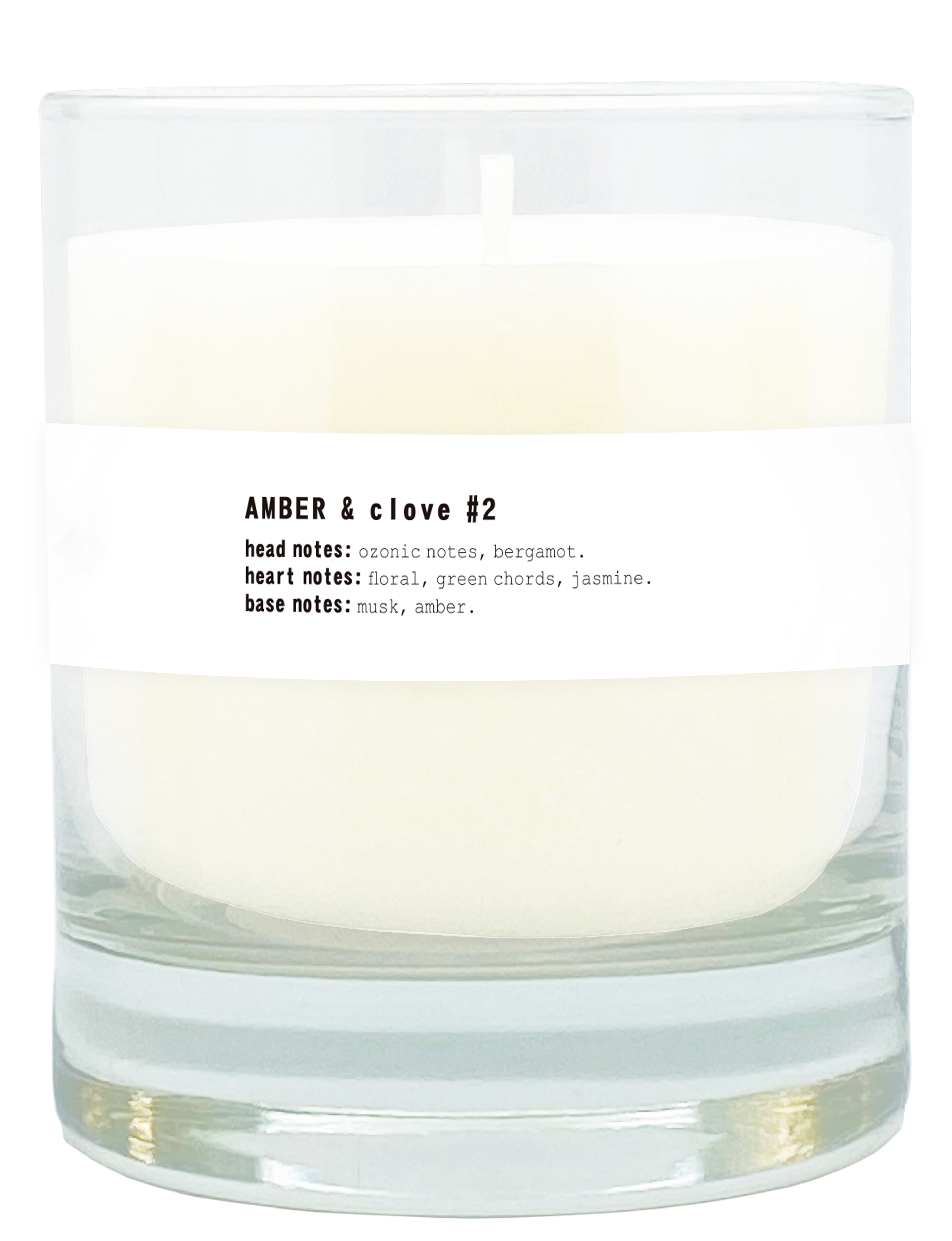 נר בניחוח Amber & Clove מבית לאב קו