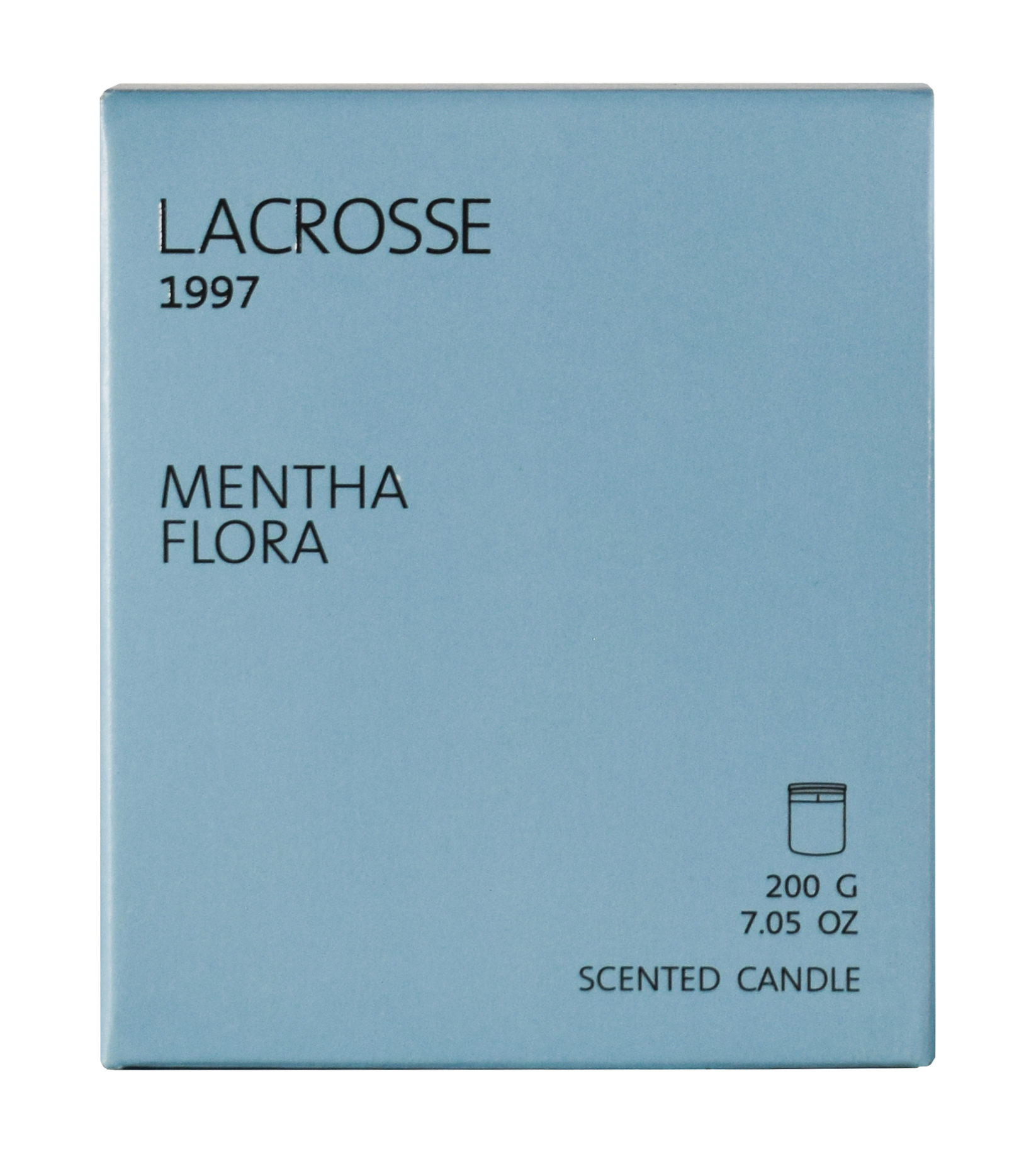 נר ארומטי LACROSSE Mentha Flora 200 גרם