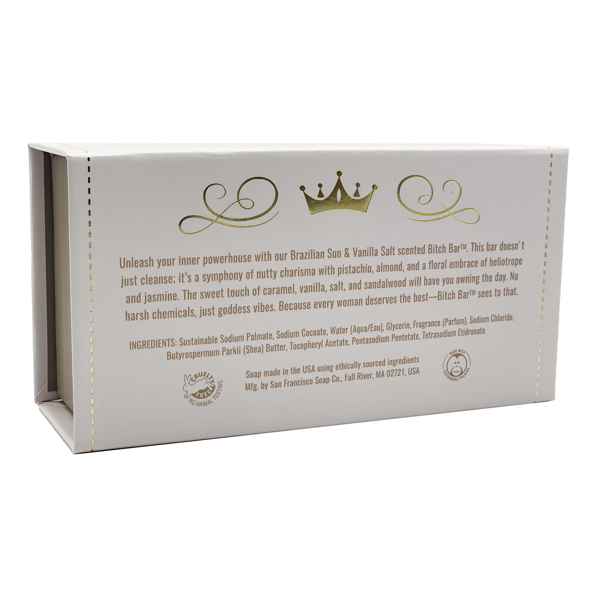 סבון קווין בר ברזיליאן סאן & ונילה סולט