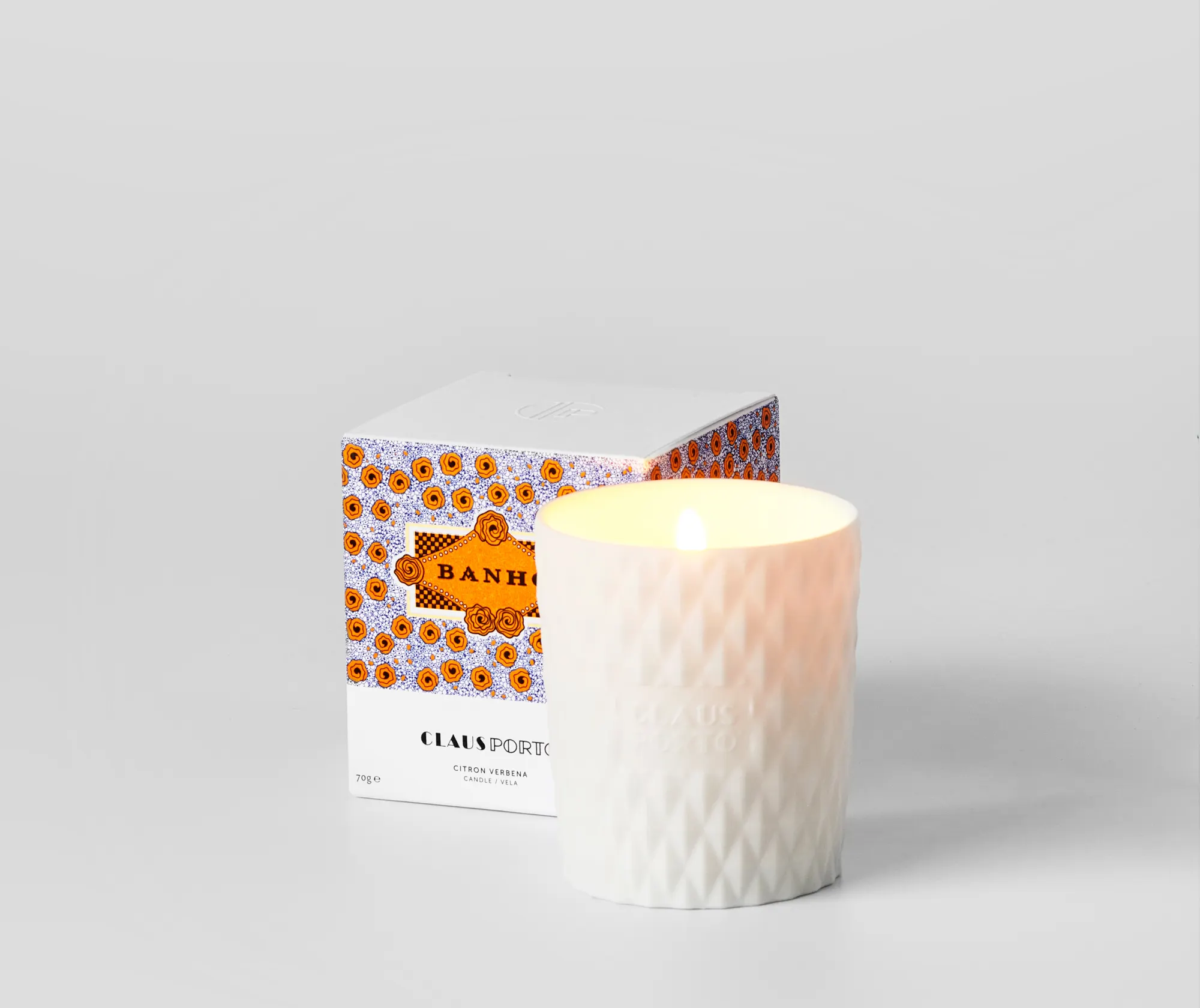 Claus Porto נר מיני Banho