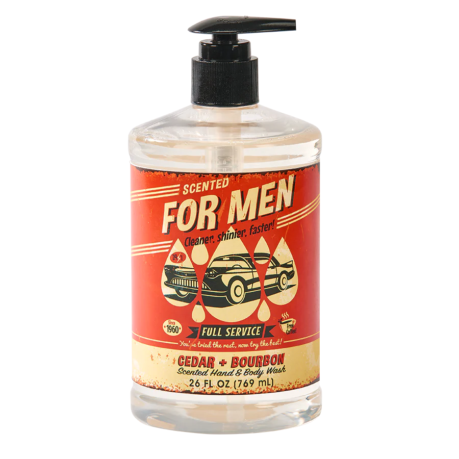 סבון נוזלי לגבר "For Men" CEDAR BOURBON