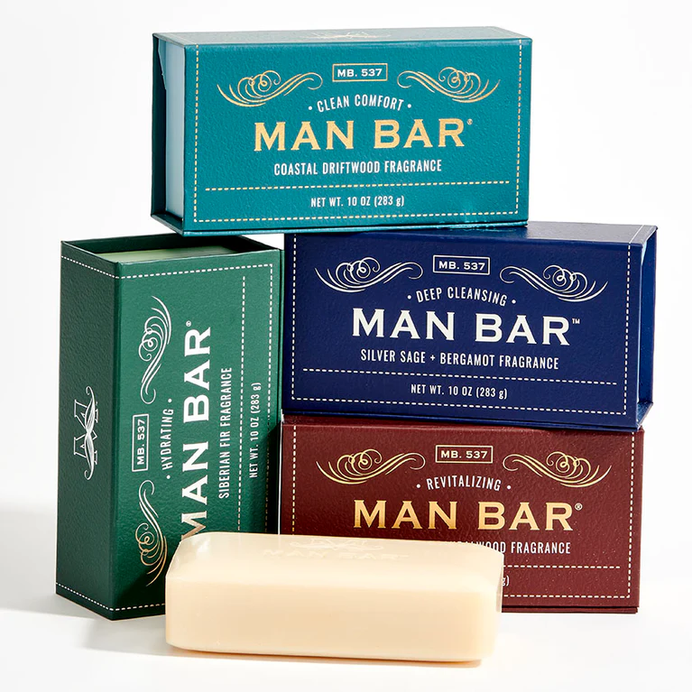 סבון "Man Bar" Invigorating Bergamot Cognac