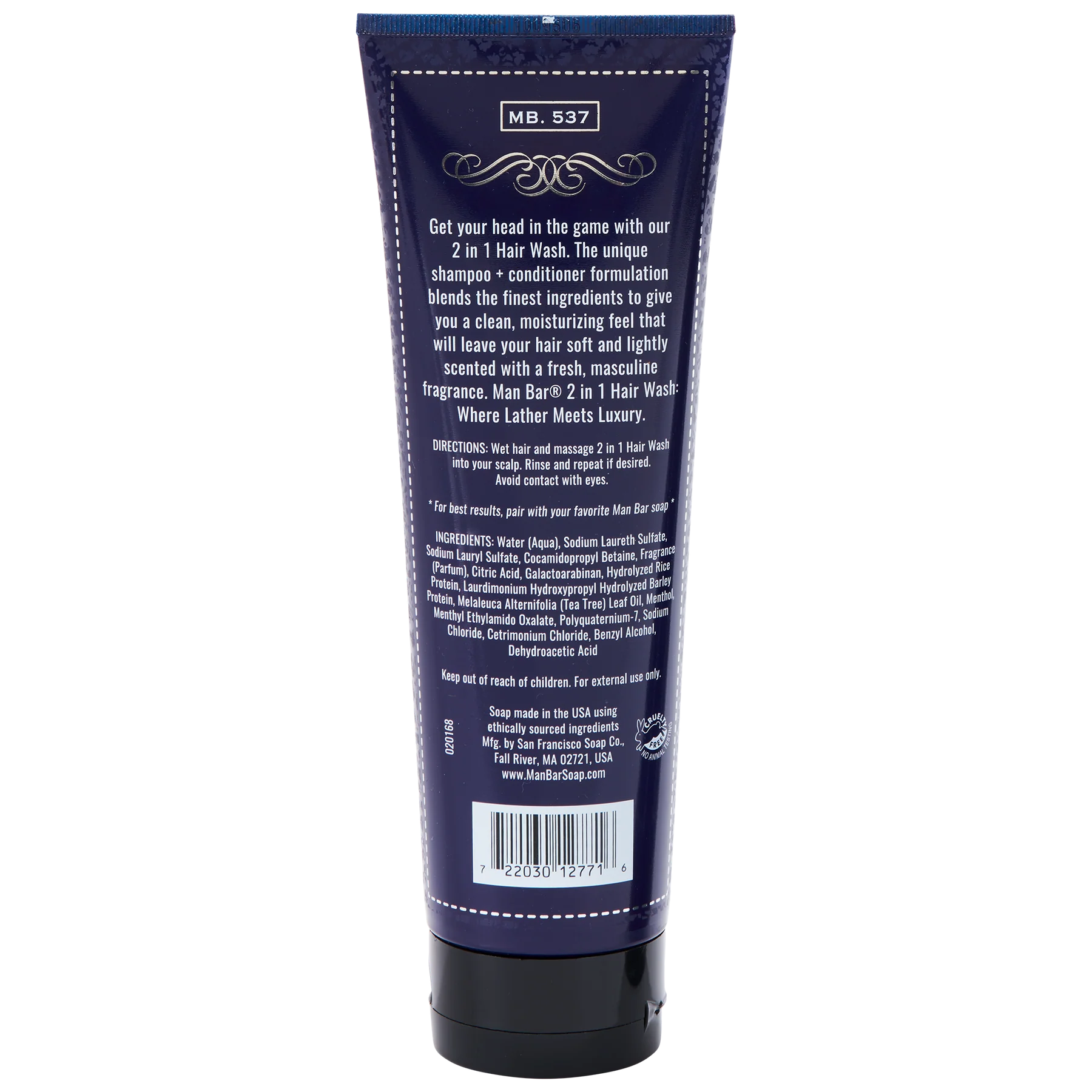 מן בר® שמפו ומרכך 2 באחד Silver Sage & Bergamot