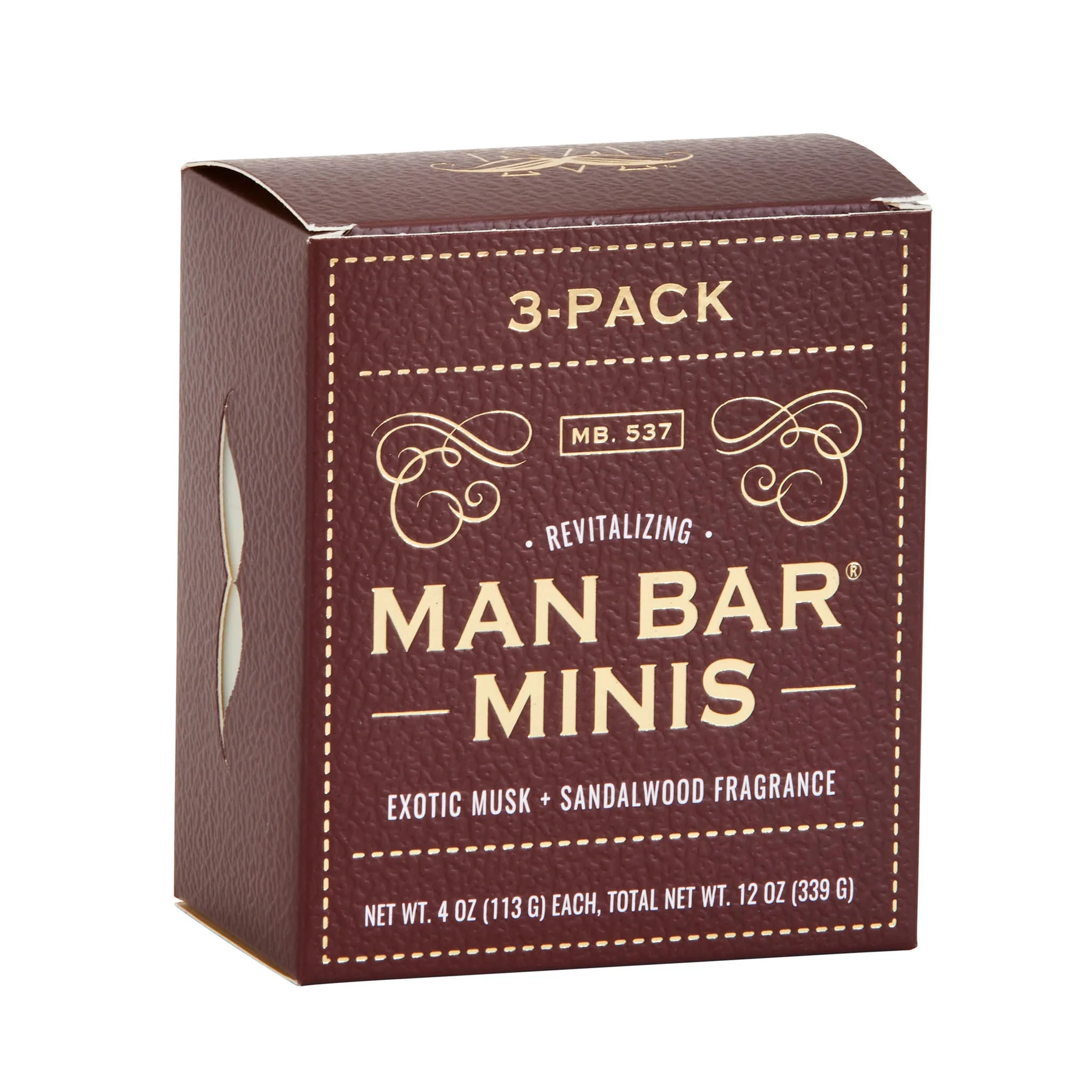 מארז סבוני "Man Bar" Exotic Musk+Sandalwood
