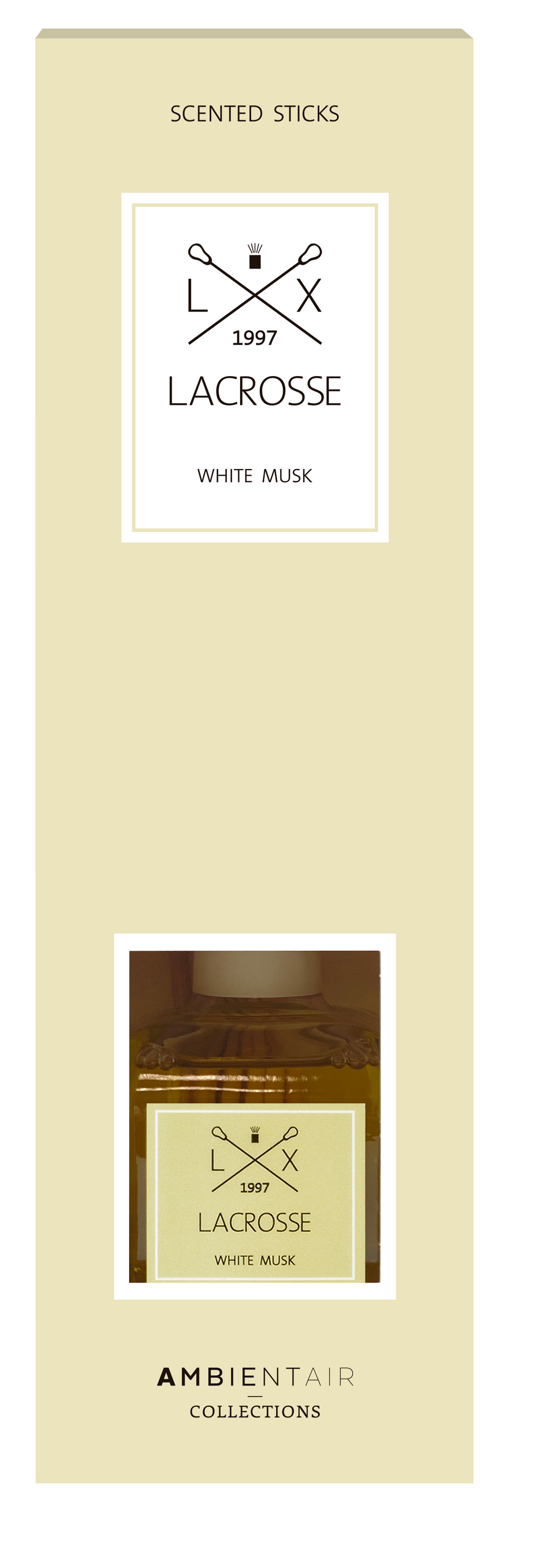 מפיץ ריח 200 מיל LACROSSE White Musk NEW