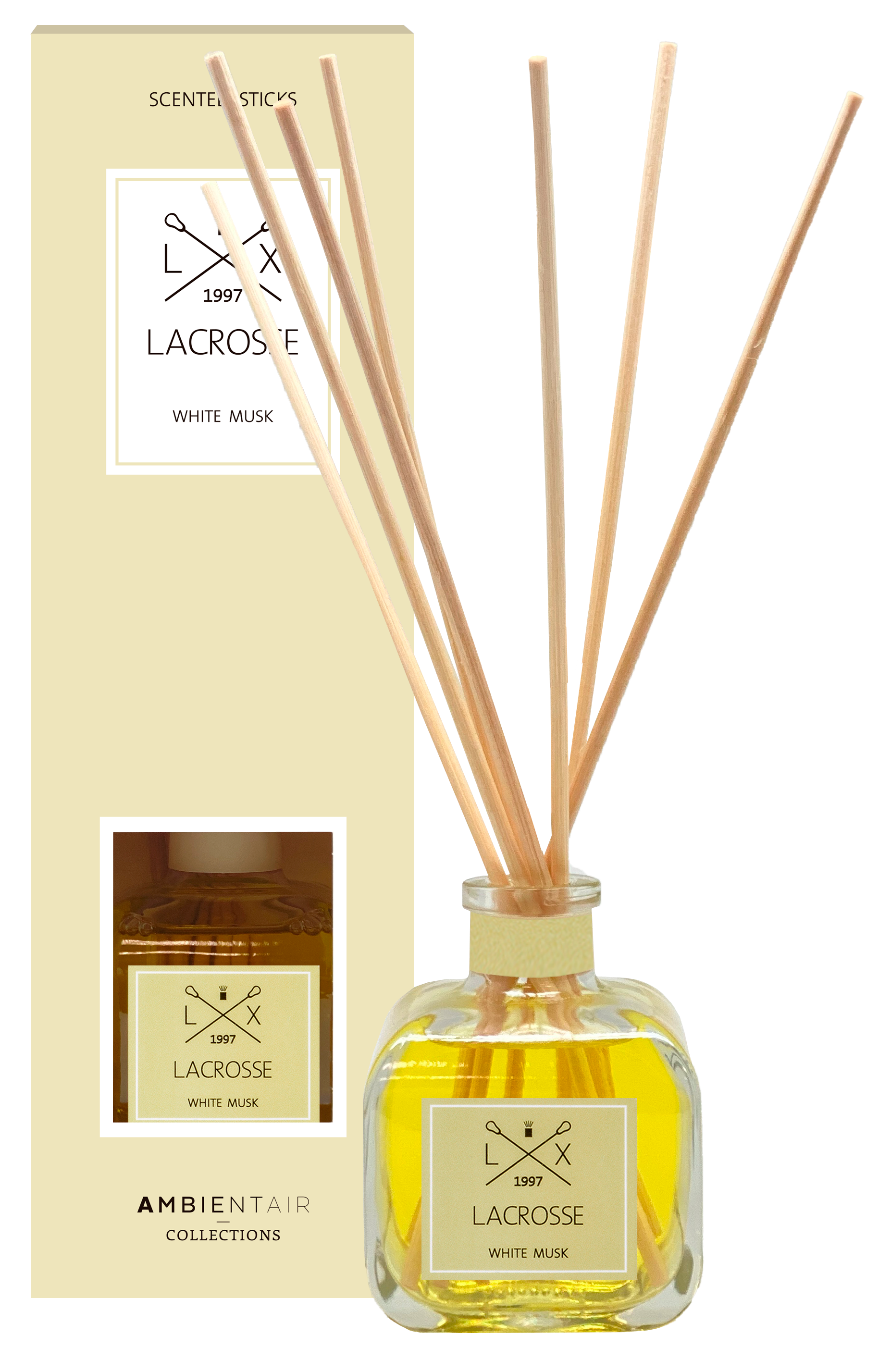 NEW Lacrosse diffuser 100ml White Musk מפיץ ריח