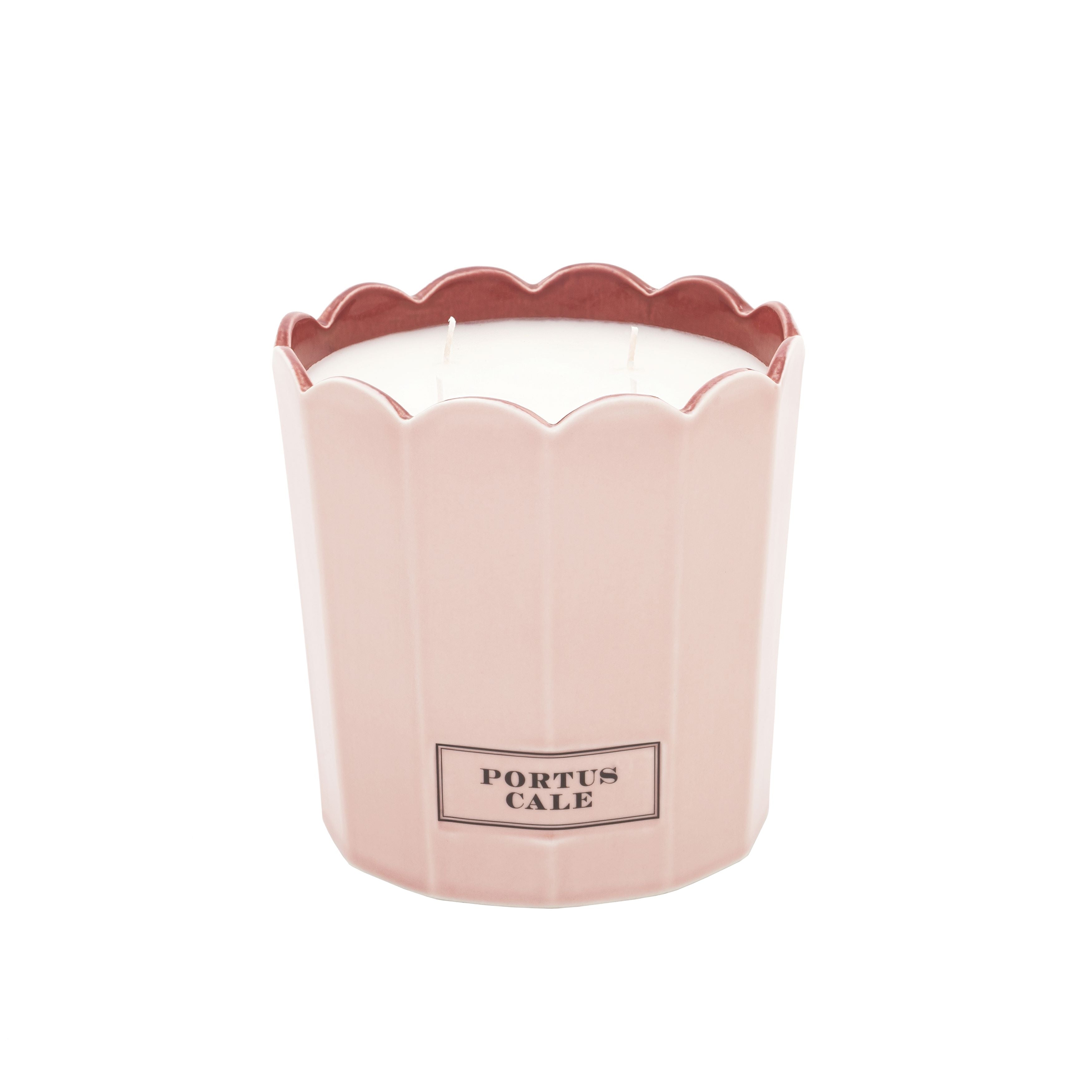נר ענק Portus Cale Rosé Blush ארבע להבות 1400גר