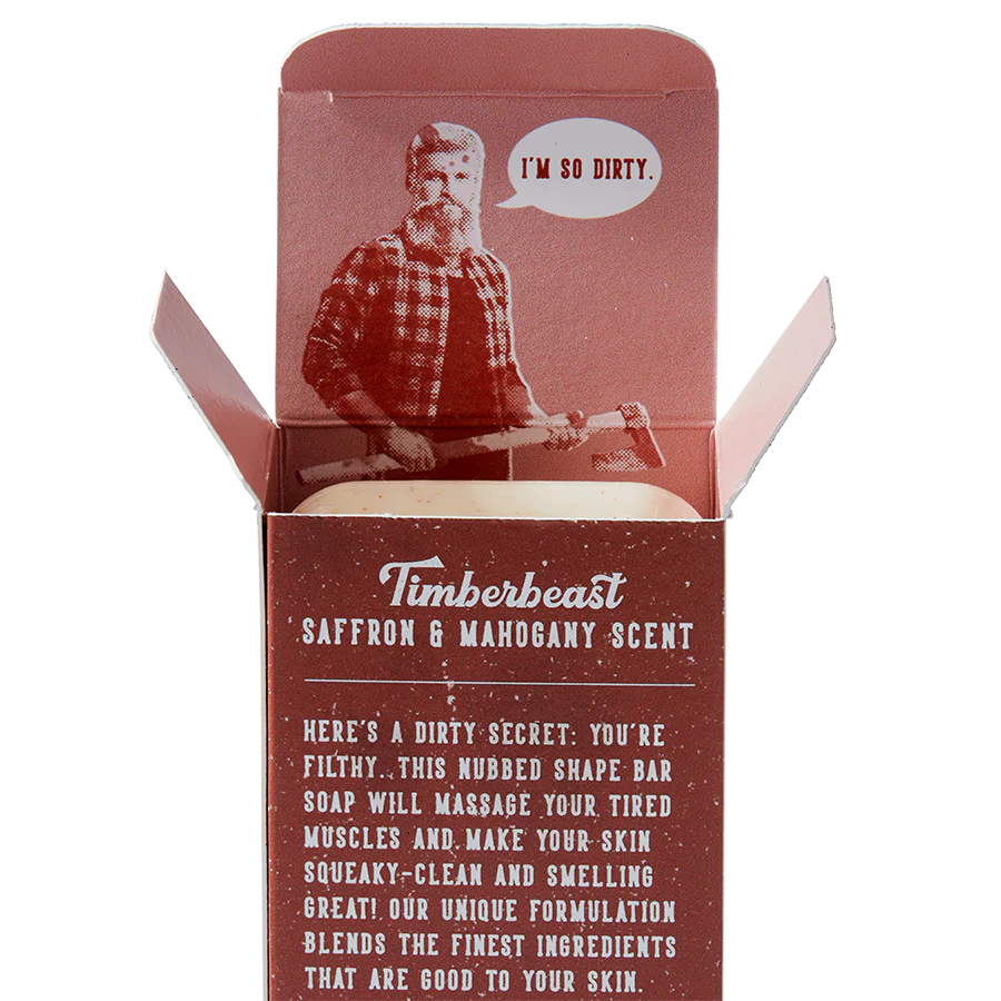 סבון עיסוי ופילינג FILTHY MAN Saffron & Mahogany