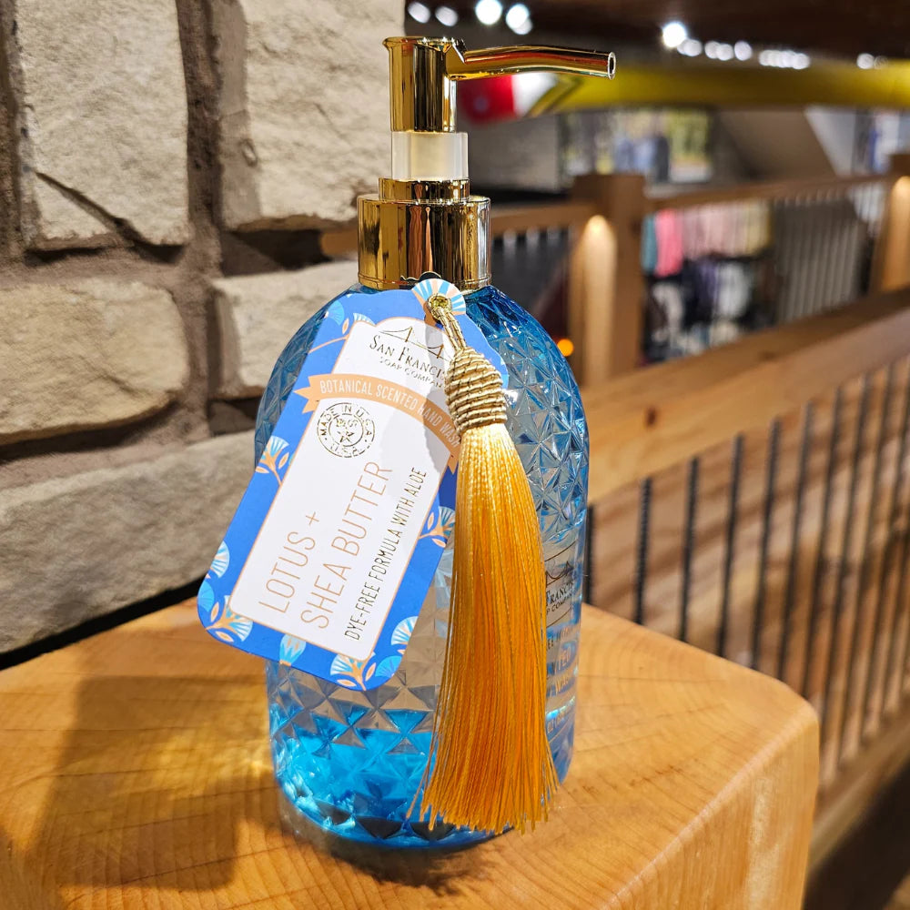 San_Francisco_Soap_Company_Botanical_Tassel_Hand_Wash_Lotus_Shea_Butter_in_store
