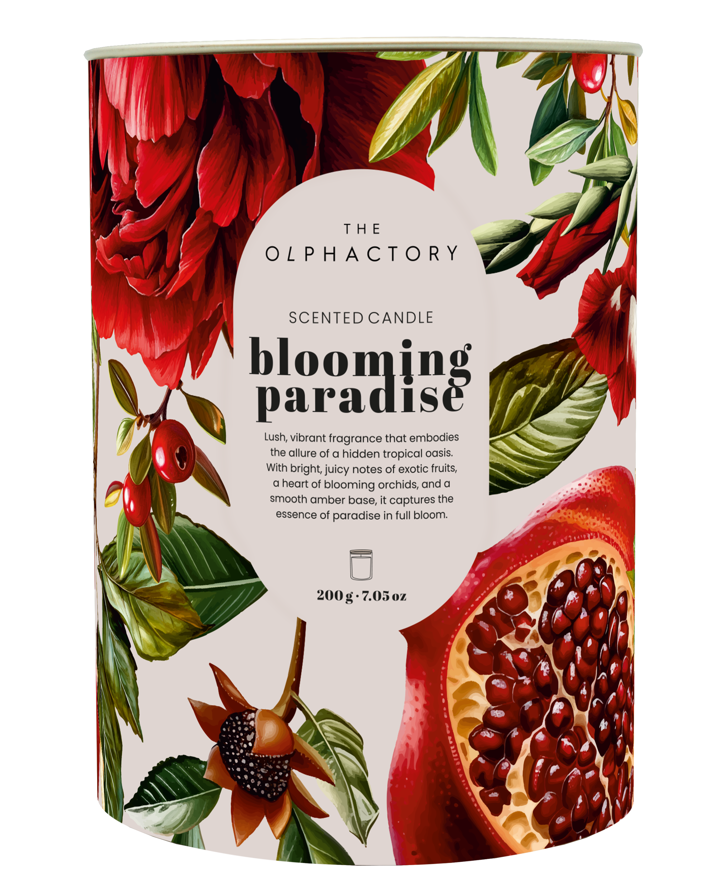Blooming Paradise נר סויה THE OLPHACTORY Blossom Tales
