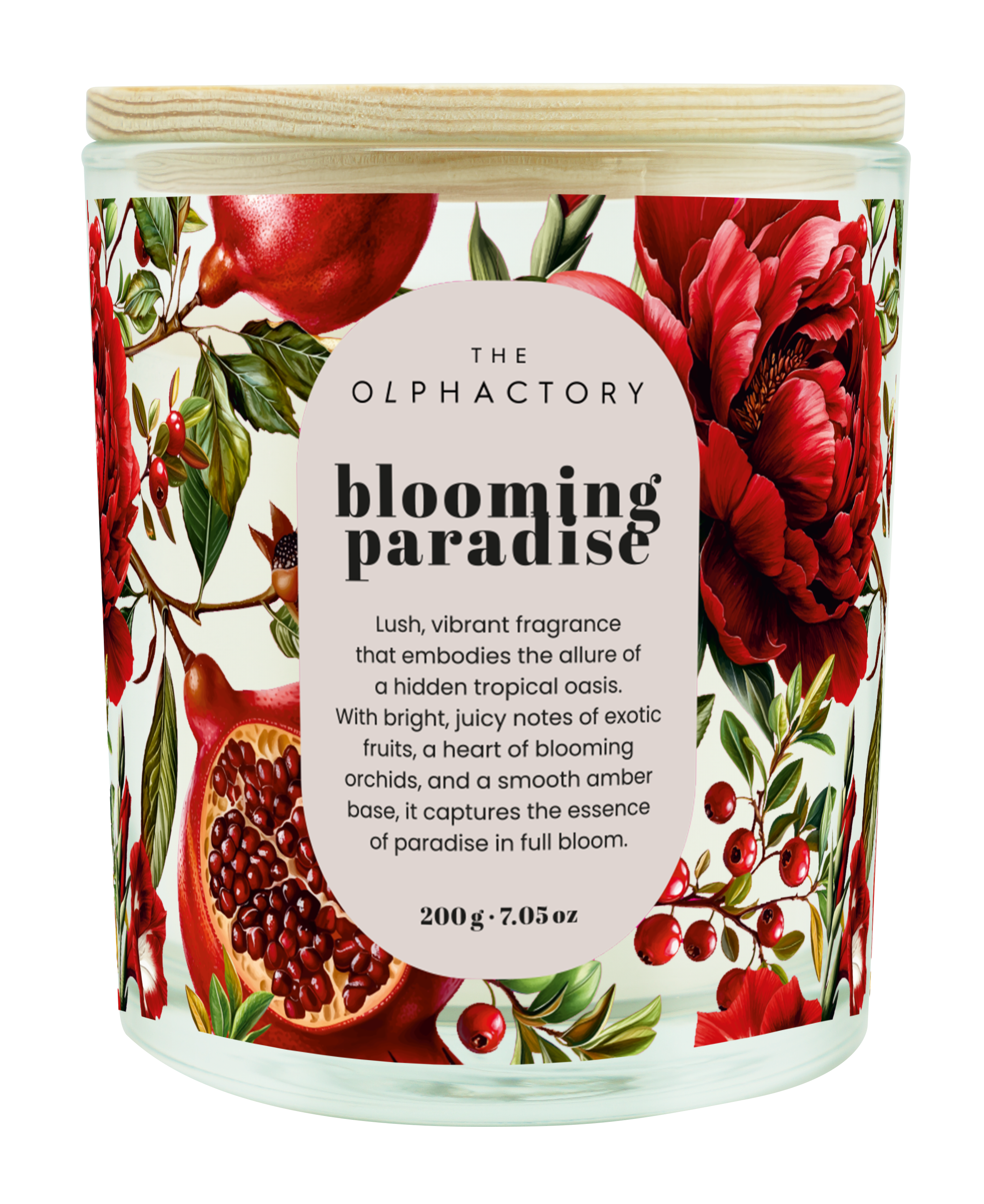 Blooming Paradise נר סויה THE OLPHACTORY Blossom Tales