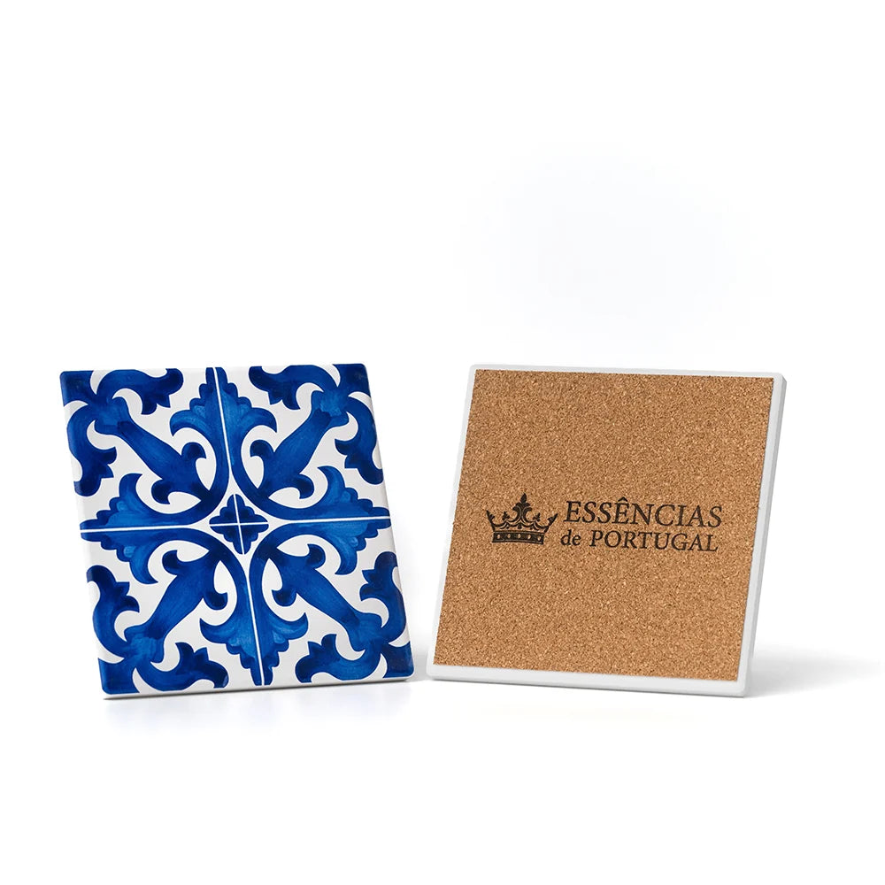 אריח דקורטיבי כחול מקולקציית Azulejos de Portugal בהשראת אריחי פורטו
