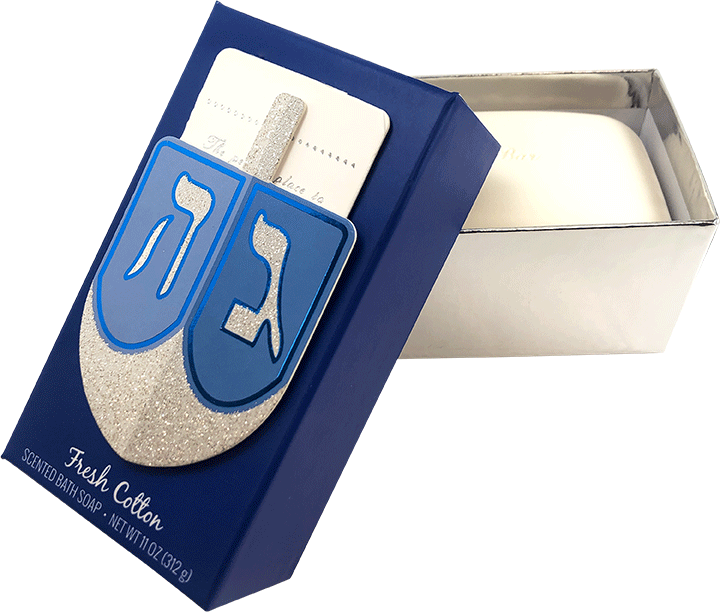 סבון סביבון מתנה לחנוכה בניחוח כותנה