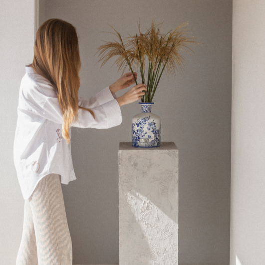 כד 2 ליטר גולד אנד בלו פורטוס קאלה