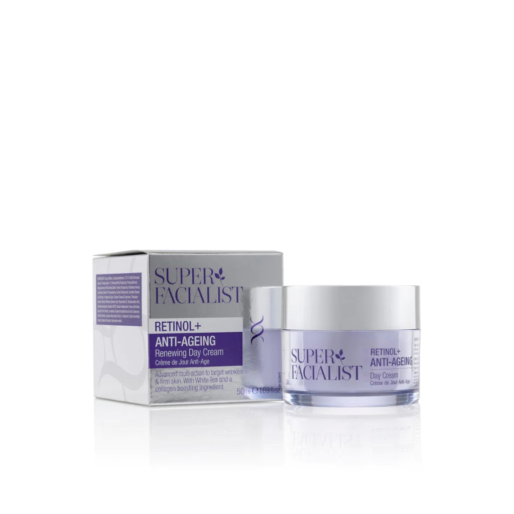 super-facialist-day-cream-retinol-cream-jar-קרם יום רטינול אנטי אייג'ינג