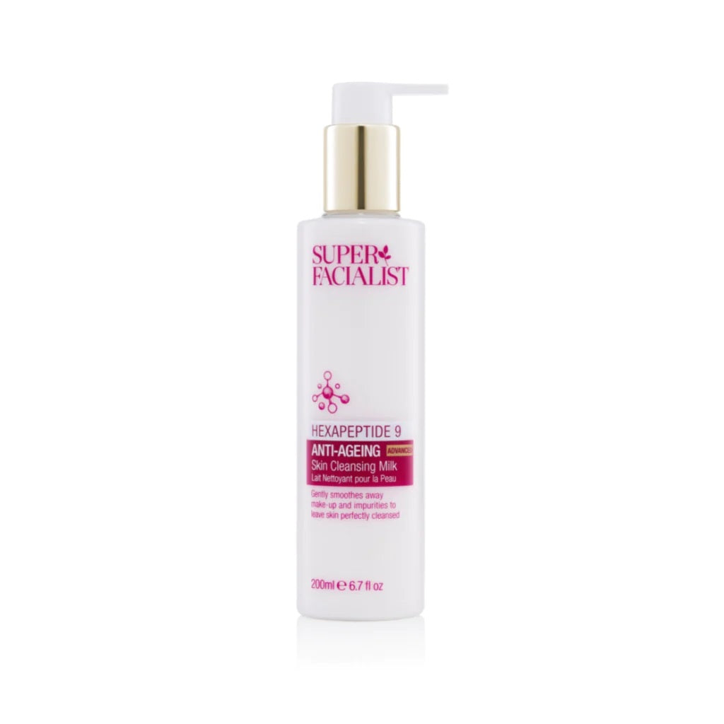 super-facialist-hexapeptide-anti-ageing-skin-cleansing-milk-חלב ניקוי לפנים