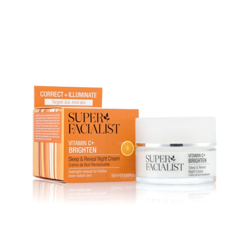 Super Facialist Vitamin C+ Brighten Night Cream קרם לילה