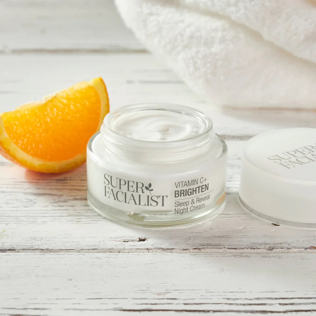Super Facialist Vitamin C+ Brighten Night Cream קרם לילה