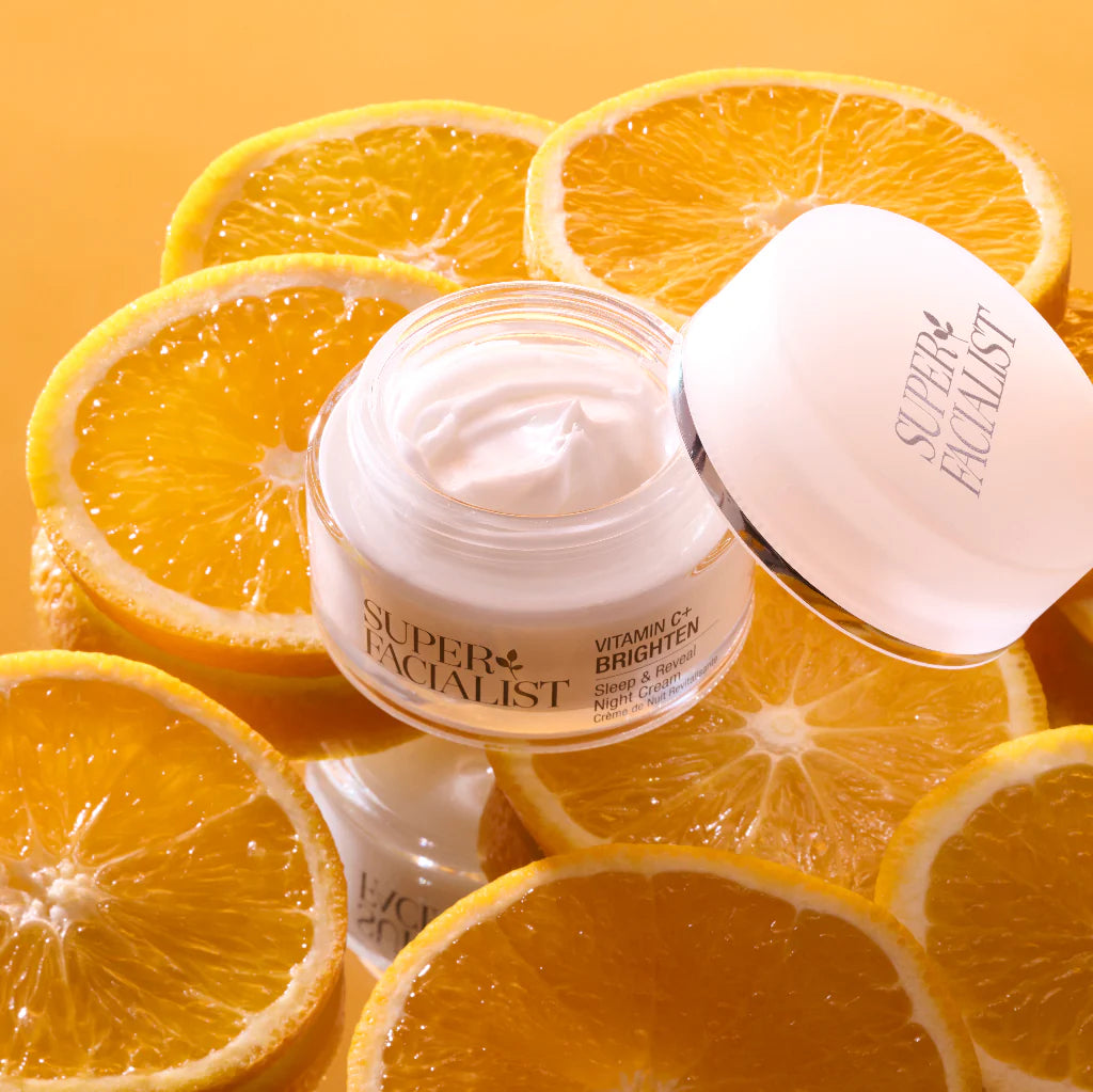 Super Facialist Vitamin C+ Brighten Night Cream קרם לילה