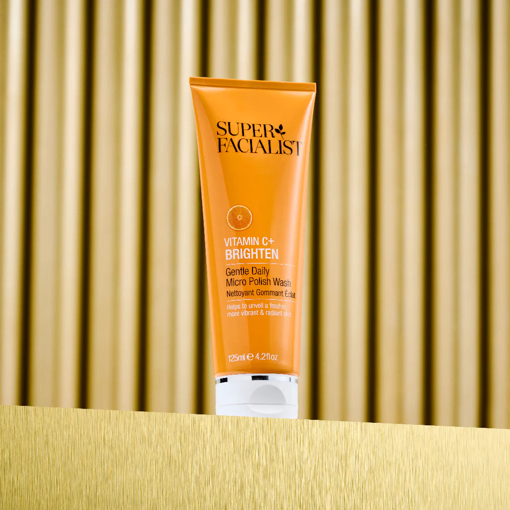 Super Facialist Vitamin C+ Brighten Micro Polish Wash פוליש פנים
