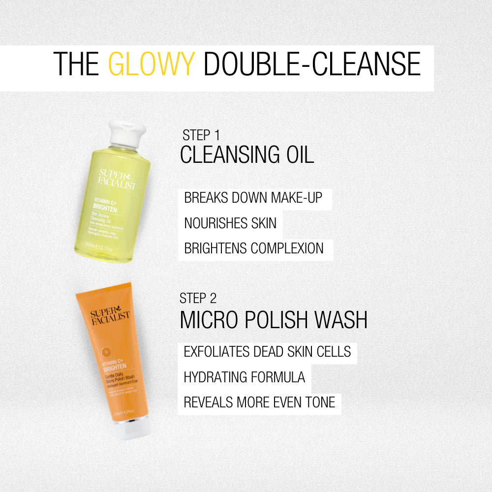 Super Facialist Vitamin C+ Brighten Micro Polish Wash פוליש פנים