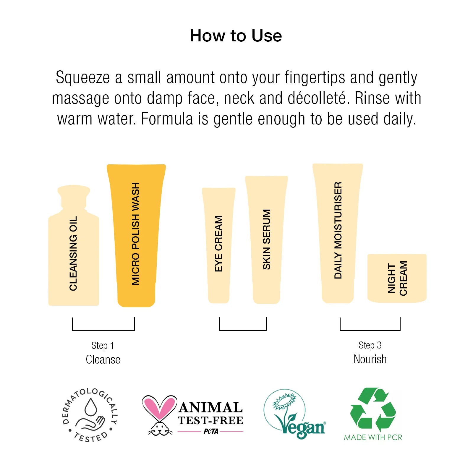 Super Facialist Vitamin C+ Brighten Micro Polish Wash פוליש פנים