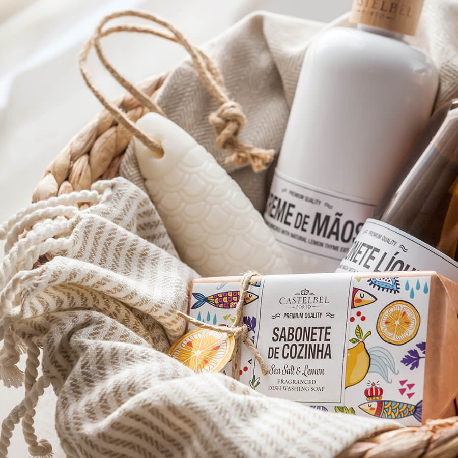 סבון כלים סרדין Sea Salt & Lemon CASTELBEL