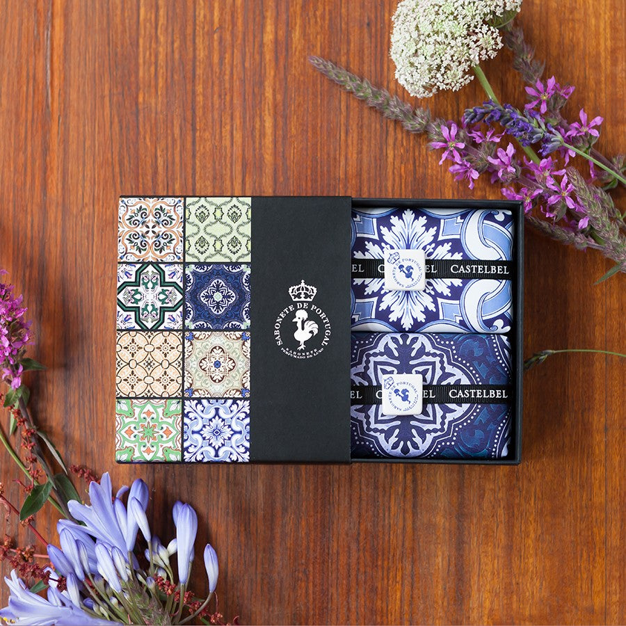 מארז מתנה 2 סבוני פסיפס CASTELBEL TILE
