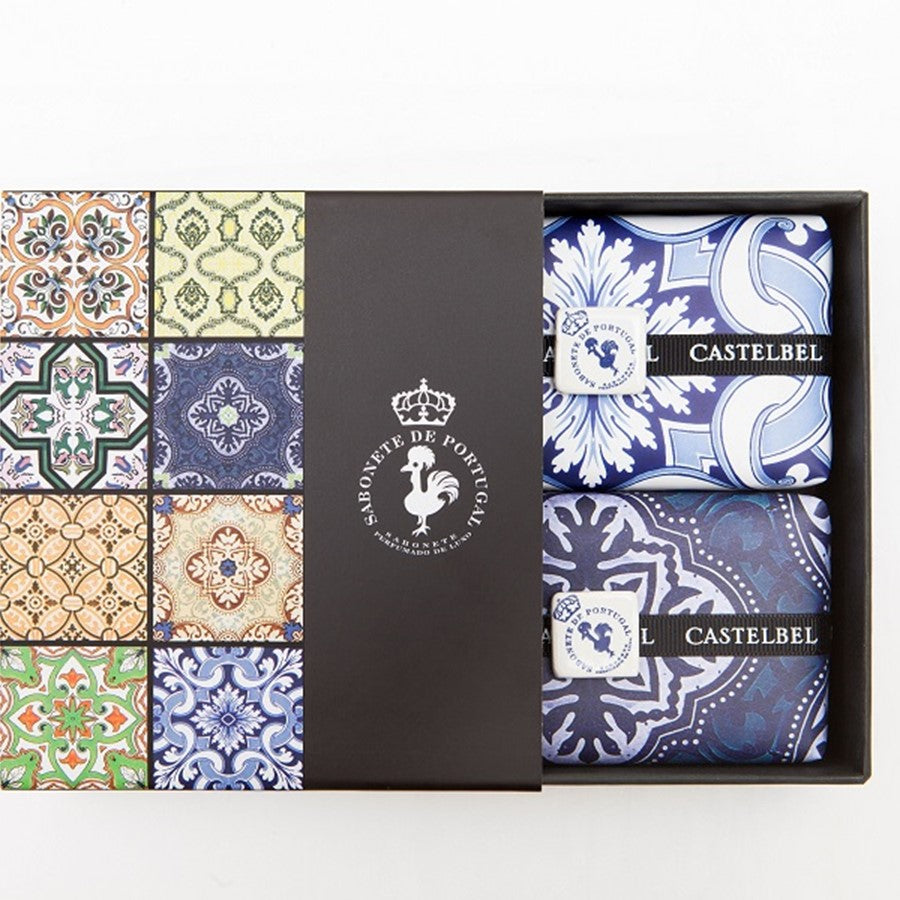 מארז מתנה 2 סבוני פסיפס CASTELBEL