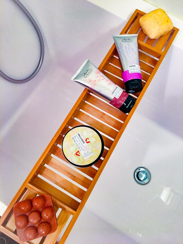 מגש אמבט 100% במבוק לינארי צר