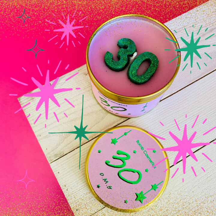 30st Birthday נר פחית