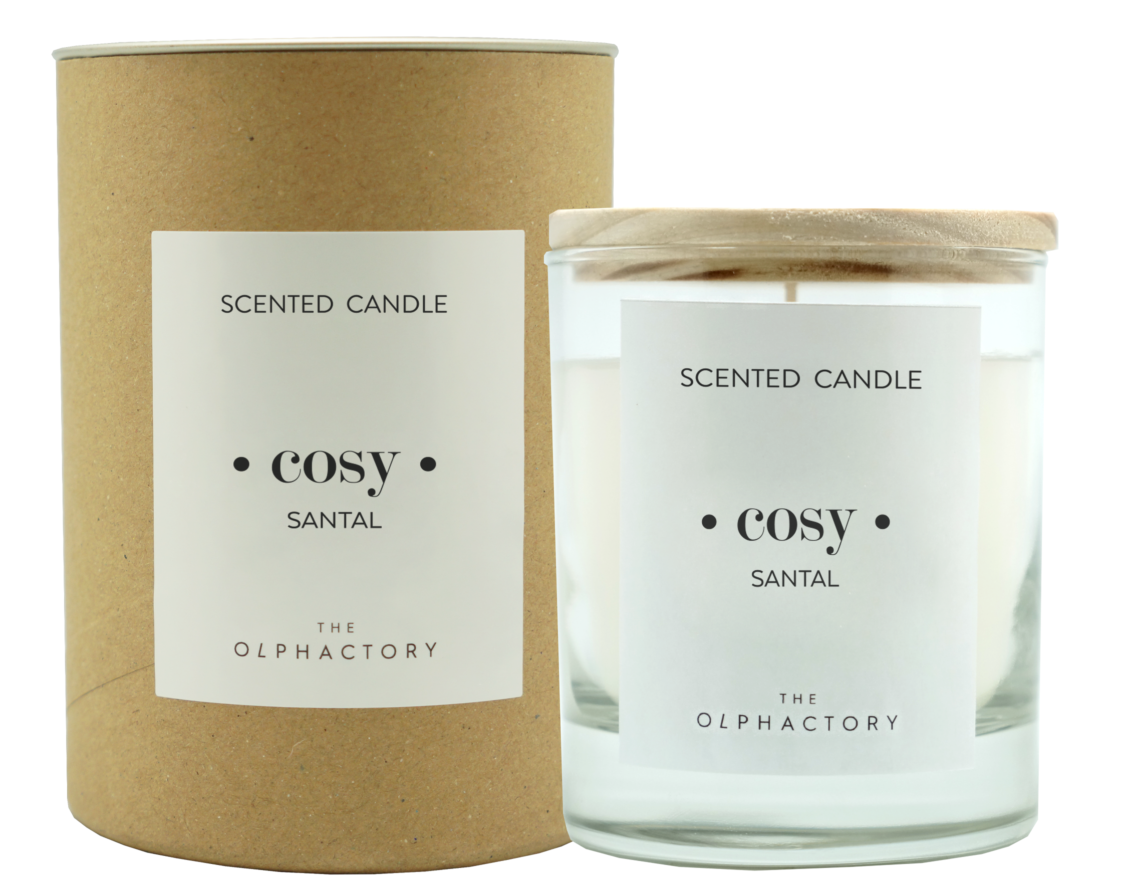 נר סויה אולפקטורי cosy סנטל Santal