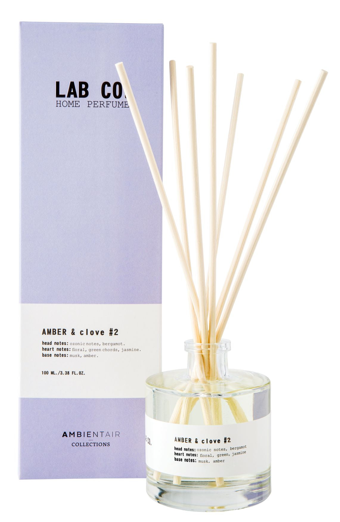 מפיץ ריח LAB CO. AMBER & clove #2 100ml