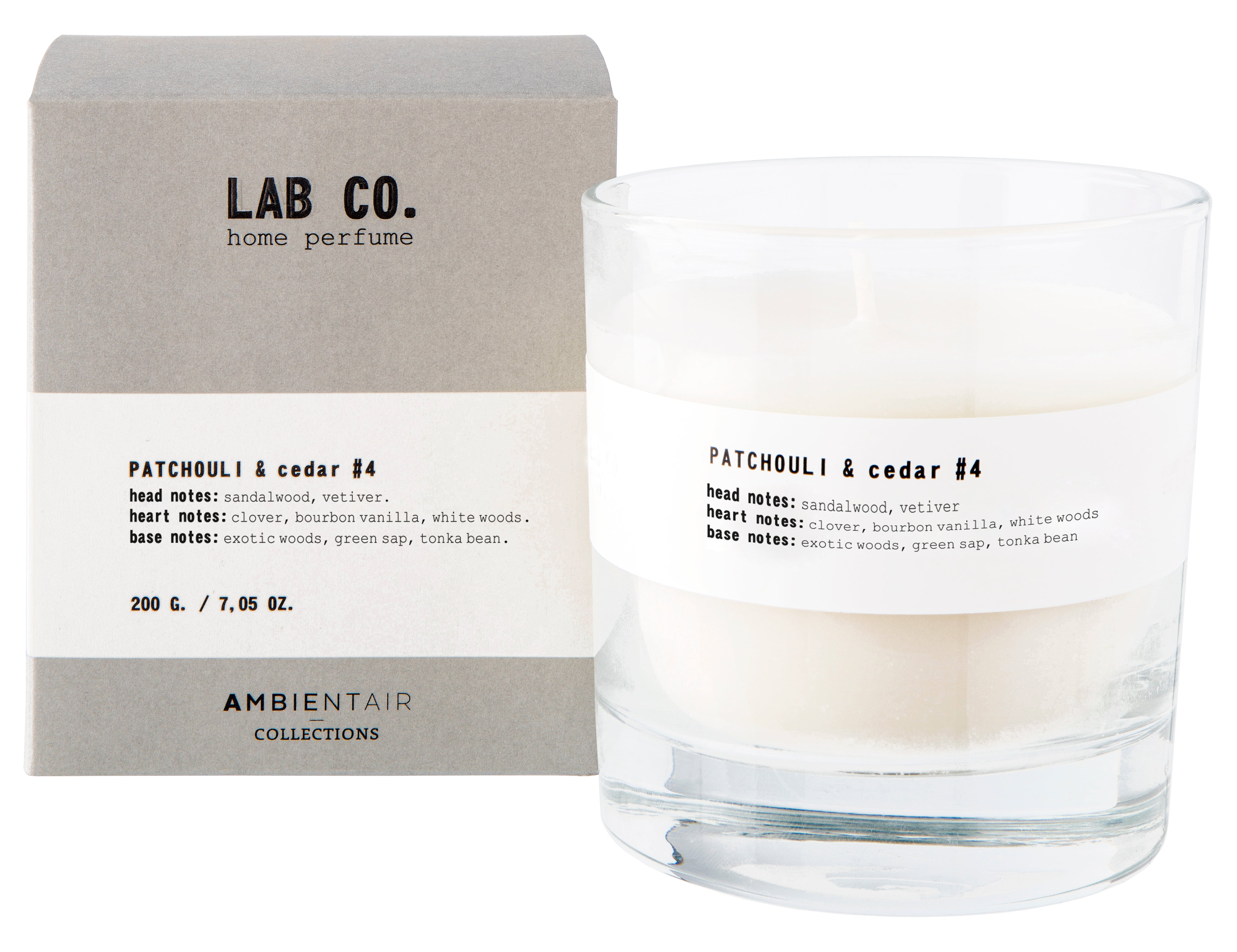 נר LAB CO. PATCHOULI & cedar #4