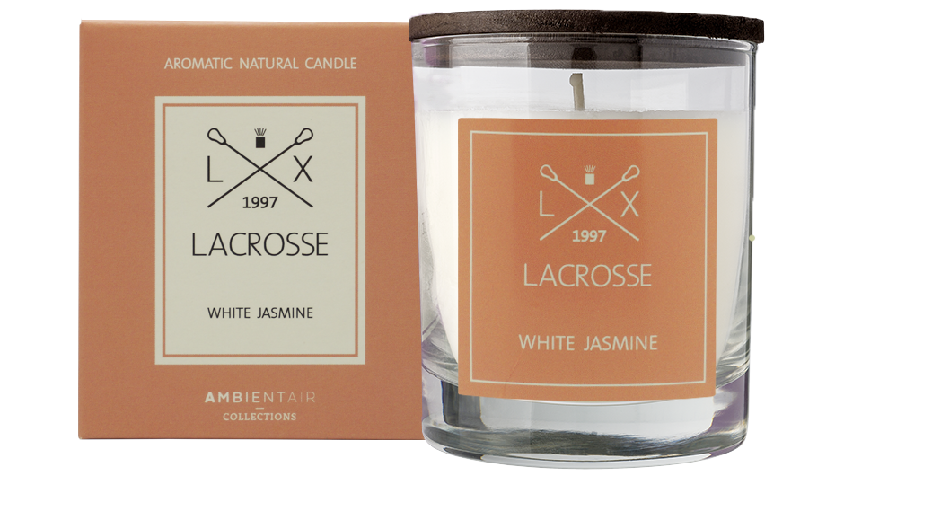 נר 40+ שעות LACROSSE White Jasmine