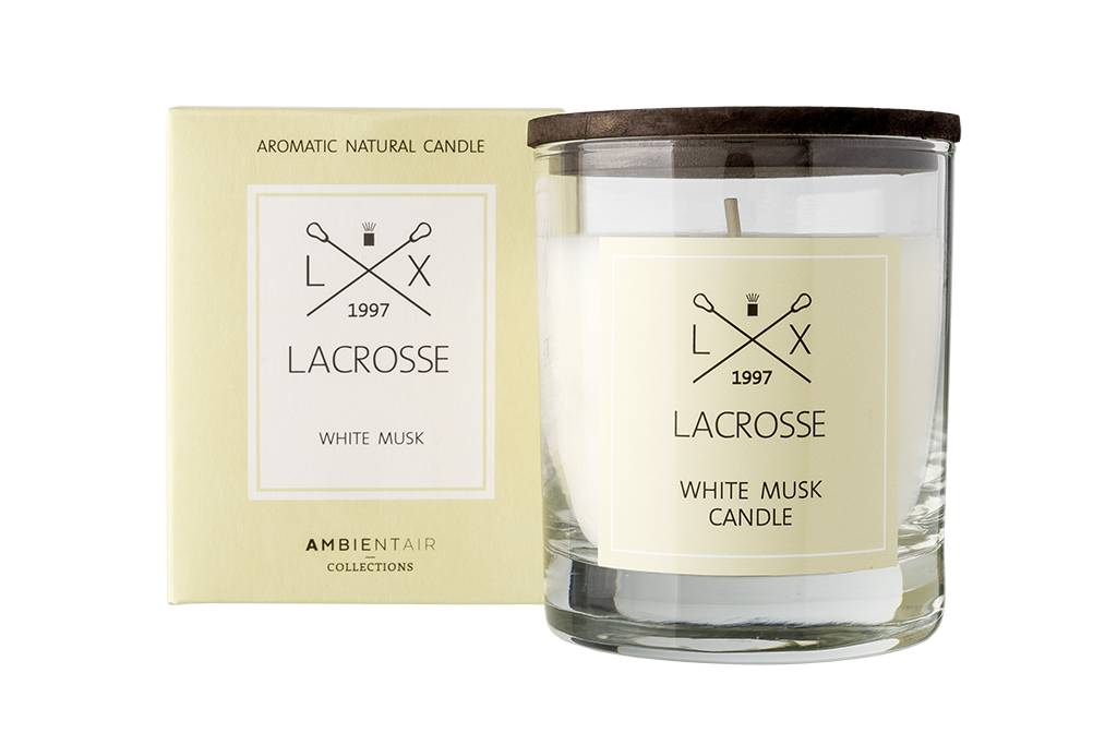 נר 40+ שעות LACROSSE White Musk