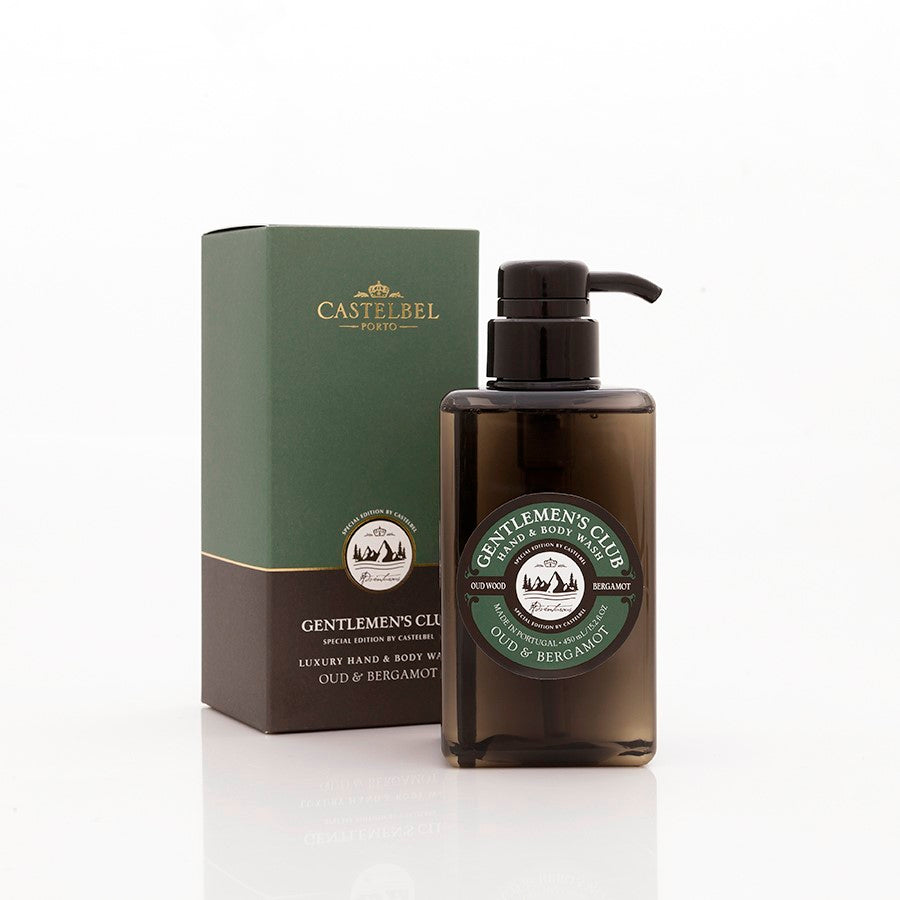 Oud & Bergamot סבון ידיים וגוף Castelbel Gentlemen's Club