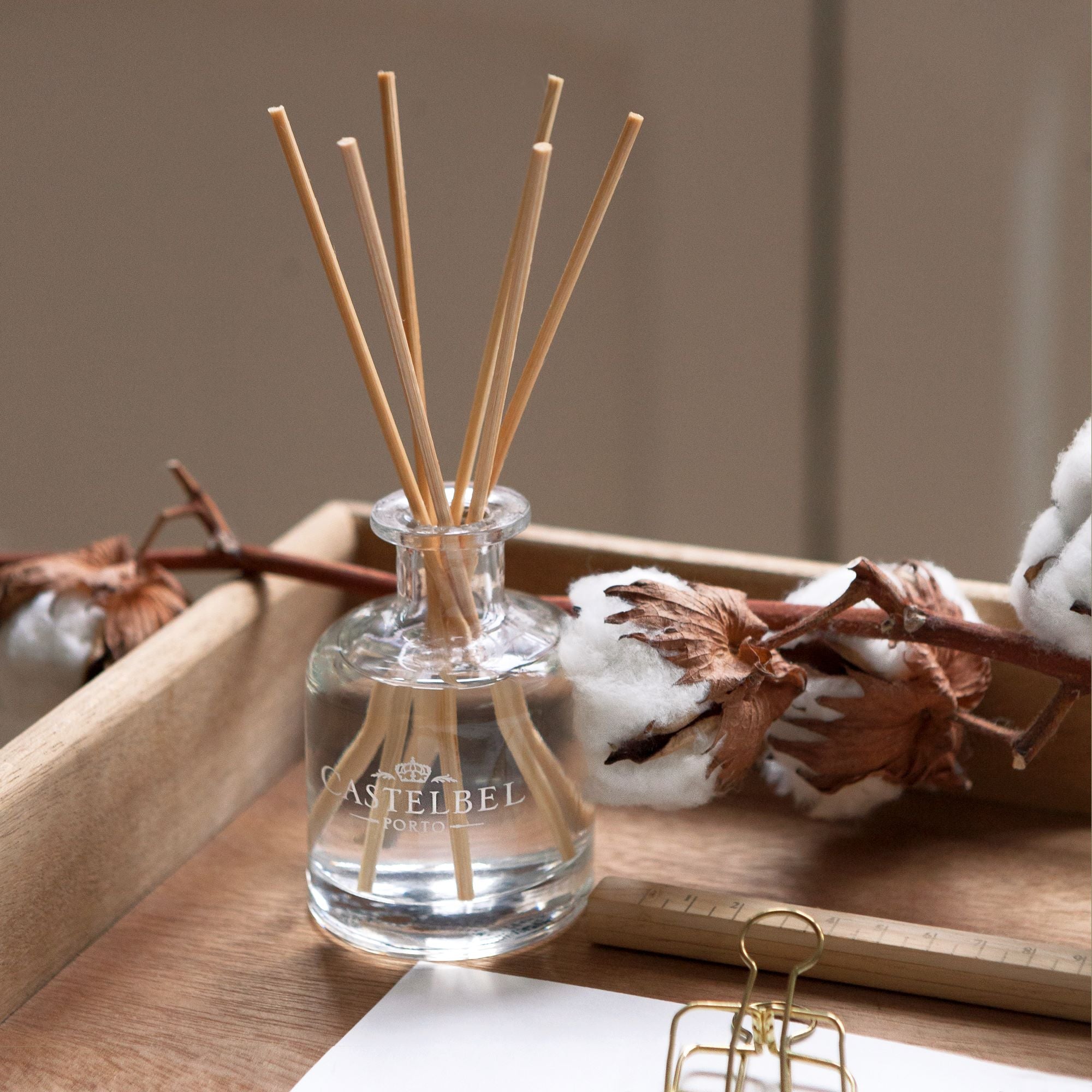 מפיץ ריח 100מיל Castelbel Cotton Flower