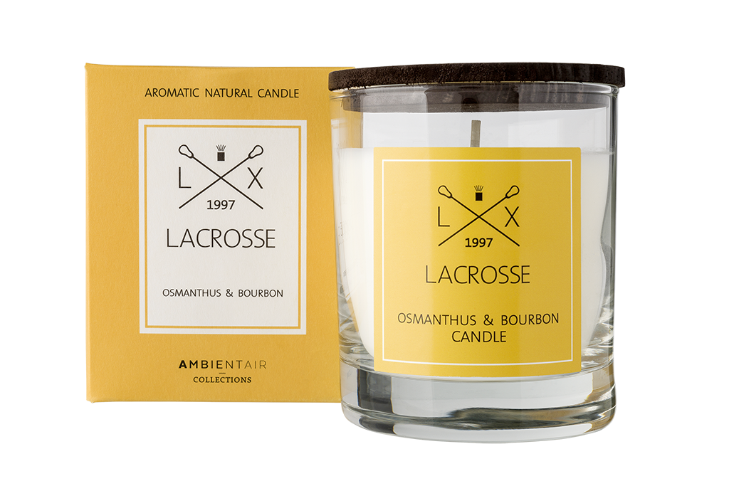 נר +40 שעות LACROSSE OSMANTHUS & BOURBON