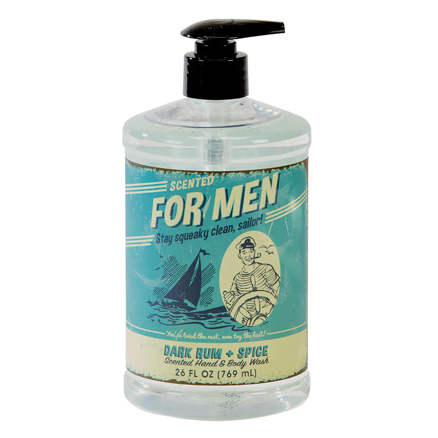 סבון נוזלי לגבר "For Men" Dark Rum & Spice