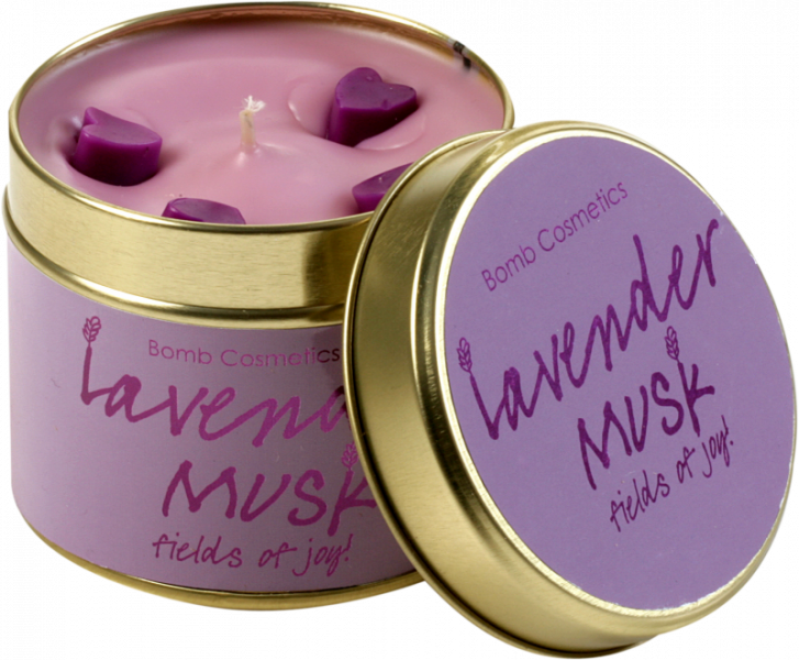 Lavender Musk נר פחית