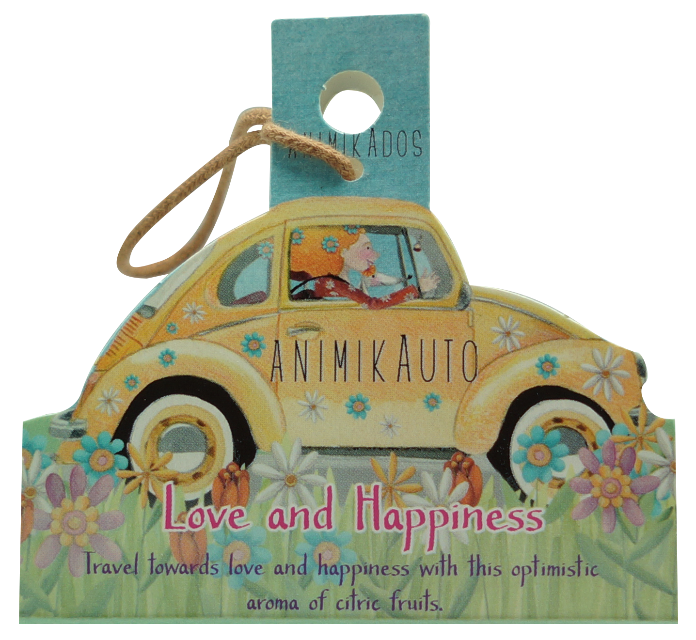 מפיץ ריח לרכב LOVE & HAPPINESS