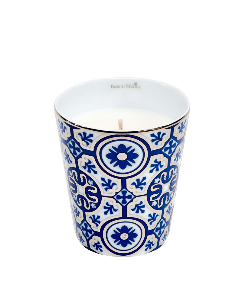 נר פורצלן יקר ערך Rose et Marius Plancher