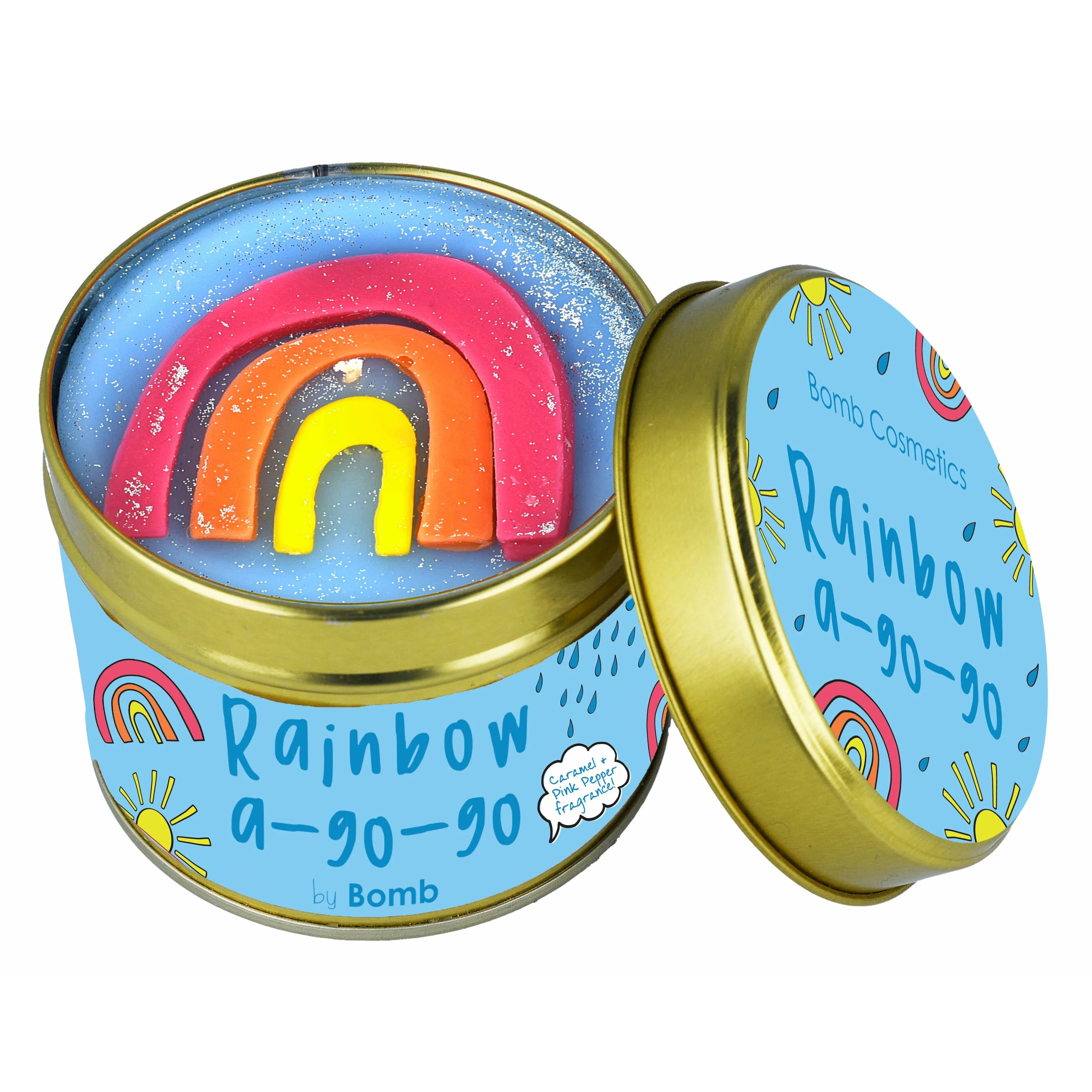 Rainbow a-go-go נר פחית