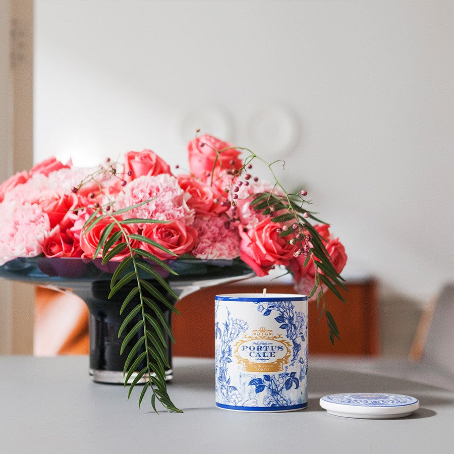 נר Portus-Cale Gold&Blue