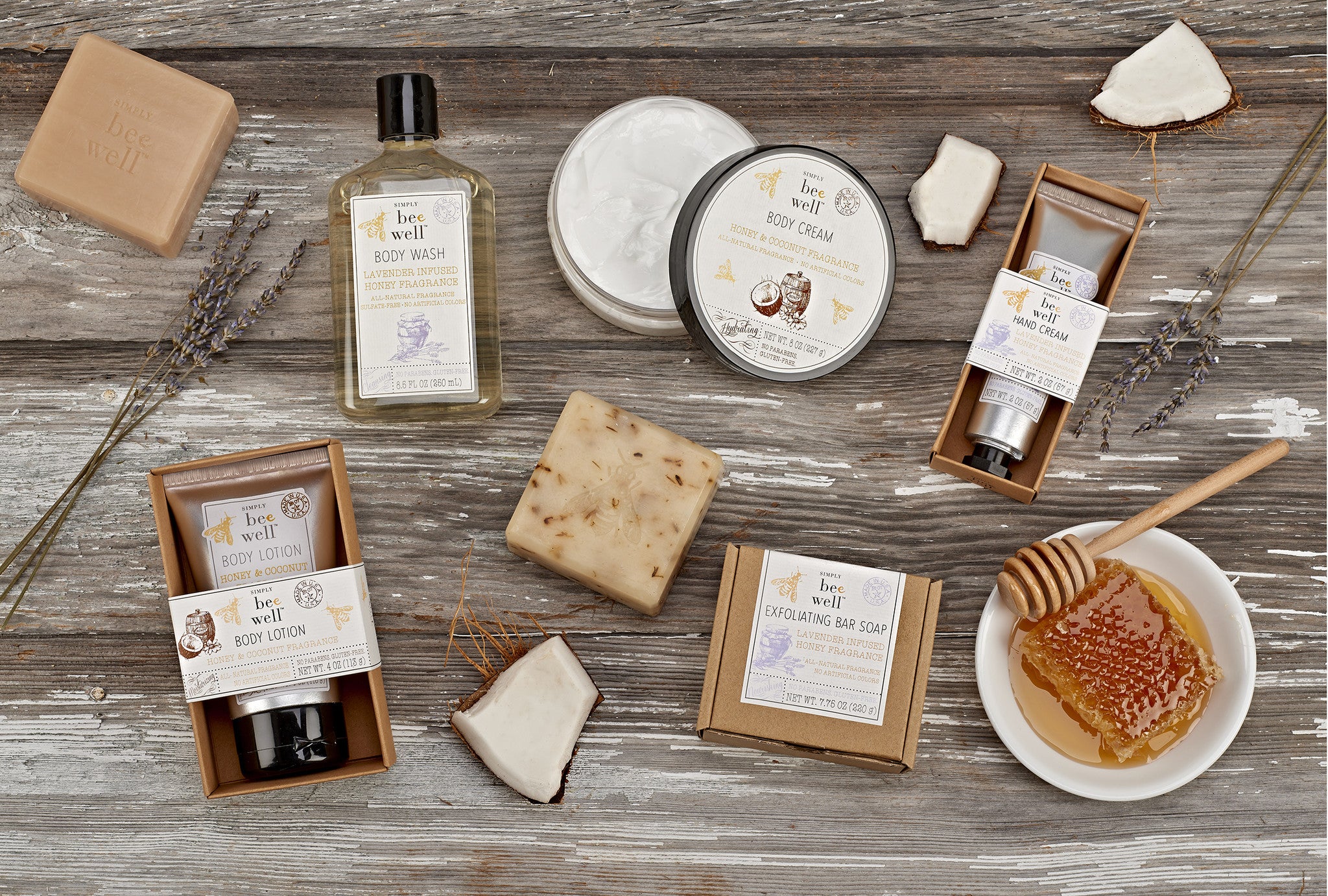 קרם הזנה דבש לבנדר Lavender infused Honey